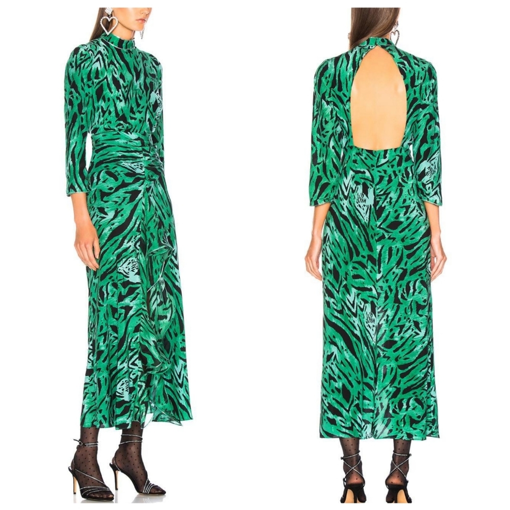 rixo lucy dress green Like new London in Tiger Stripe size S Fashion